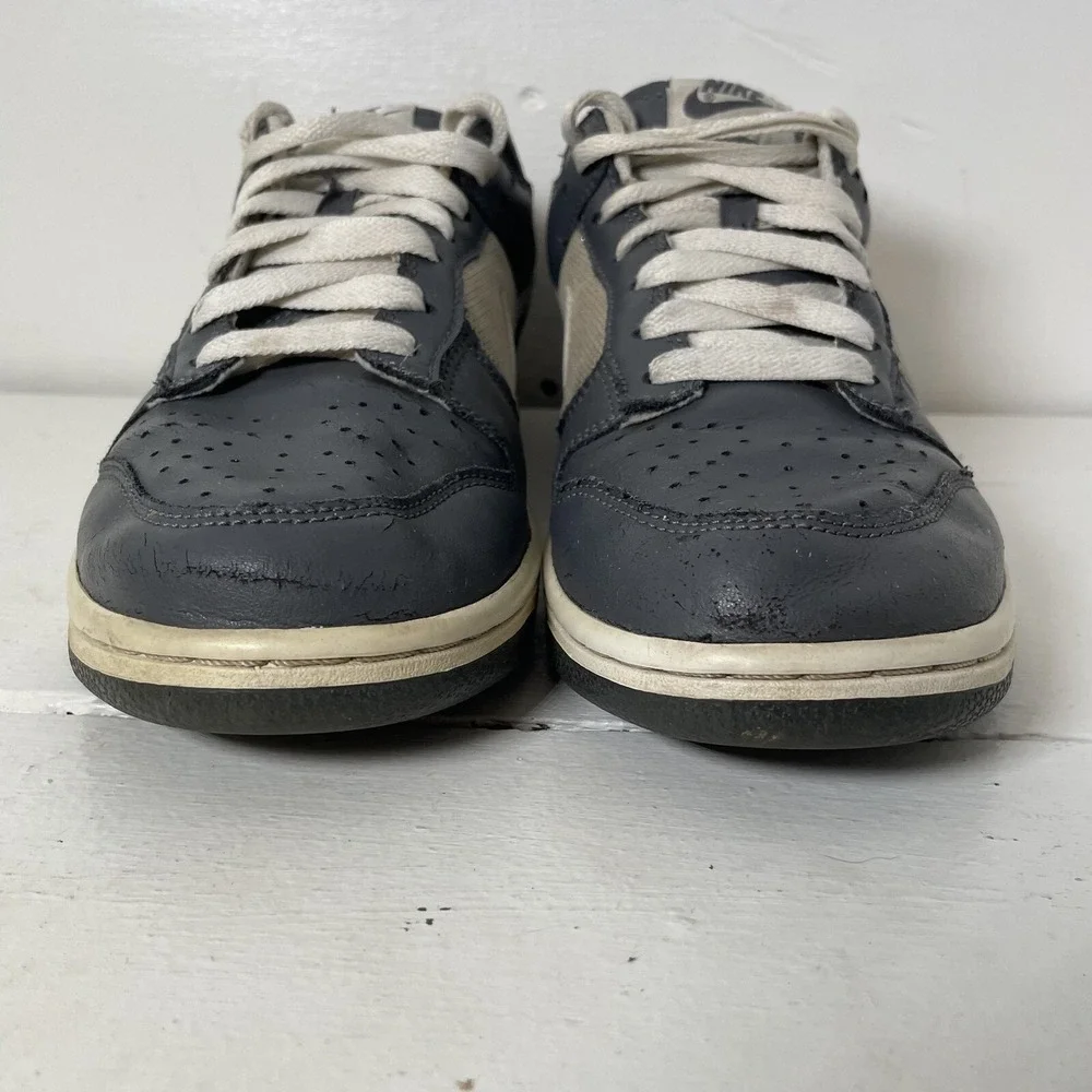 Nike Dunk Low CL 'Dark Grey‎ White Silver', women's size 9 | 317815-012 | 2009